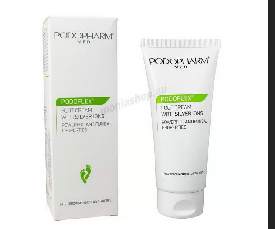 Krém na nohy so striebrom proti plesni a zápachu Podopharm